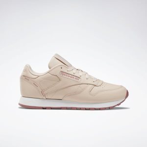 Adidasy Damskie Reebok Classic Leather Różowe/Białe PL 36WAVUC